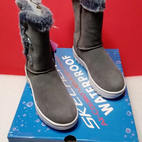 Skechers Girls Street Cleats Drizzly Dream Shoes SIZE-1 GIRLS