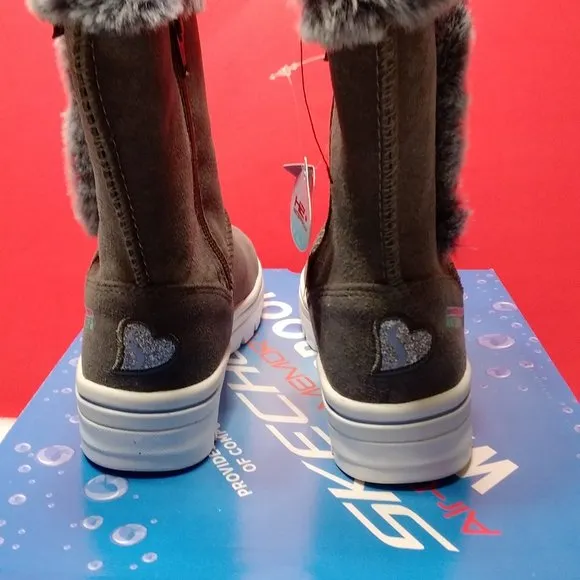 Skechers Girls Street Cleats Drizzly Dream Shoes SIZE-1 GIRLS
