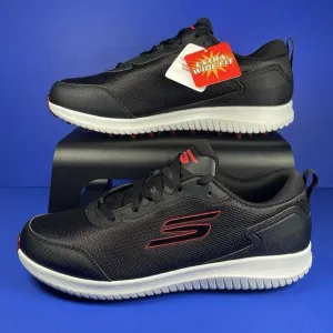 SKECHERS GO GOLF MAX FAIRWAY 4 MEN'S 10 EXTRA WIDE BLACK RED GOLF SHOES