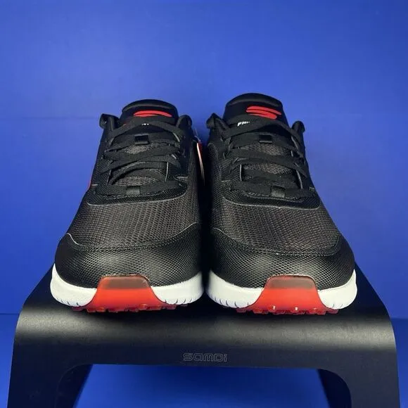 SKECHERS GO GOLF MAX FAIRWAY 4 MEN'S 10 EXTRA WIDE BLACK RED GOLF SHOES