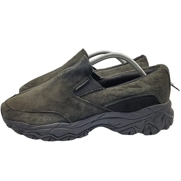 Skechers Mens 10 After Burn M.Fit Restamp Memory Foam Gray 50123