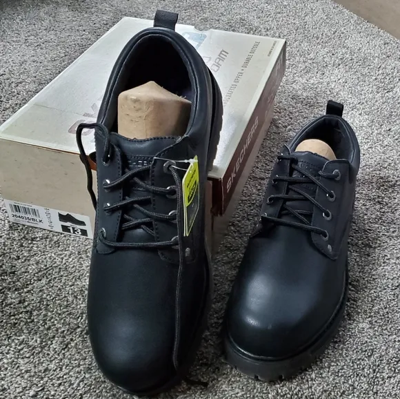 Skechers Mens Alley Cats-Mesago Oxford Shoes