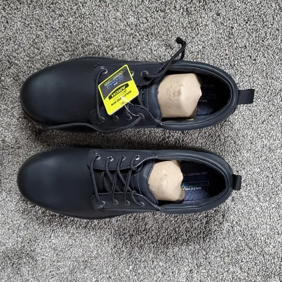 Skechers Mens Alley Cats-Mesago Oxford Shoes