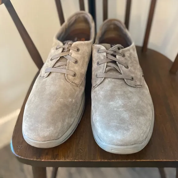 Skechers Relaxed Fit SN 64856 Men’s 11.5 Air-Cooled Memory Foam Tan Shoes
