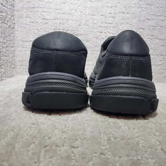 Skechers Respected Calum Black Men’s Size US 11 Fit Memory Foam Goodyear Shoes.