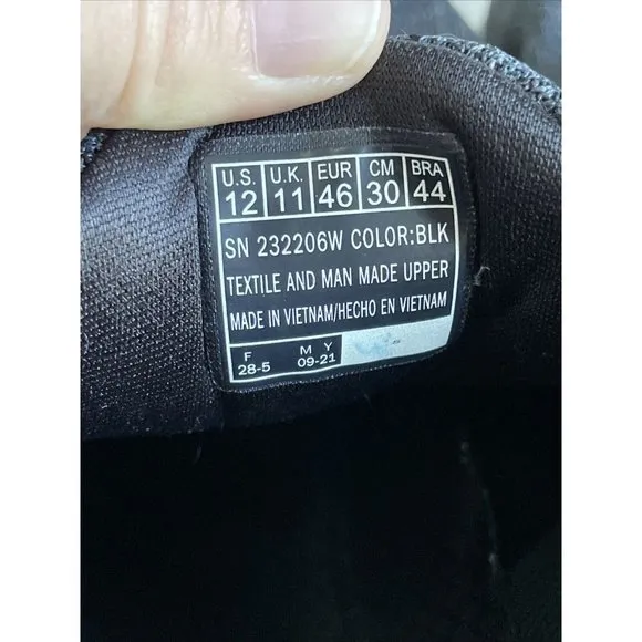 Skechers Ultra Flex 2.0 Running Shoes 232206W wide fit‎ mens Sz 12 Charcoal Gray