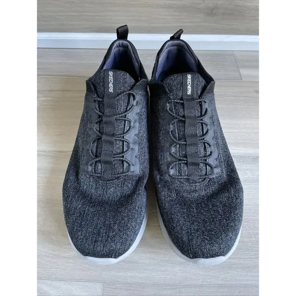 Skechers Ultra Flex 2.0 Running Shoes 232206W wide fit‎ mens Sz 12 Charcoal Gray