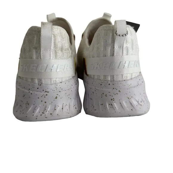 Sketchers Work Slip Resistant Relaxed Fit Air Cool Memory Foam Women Sz7.5 Ivory