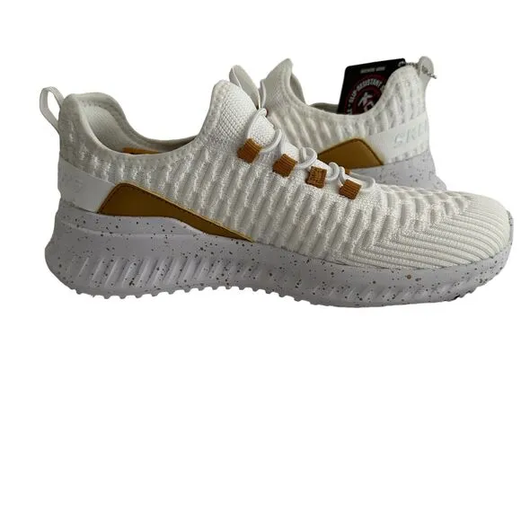 Sketchers Work Slip Resistant Relaxed Fit Air Cool Memory Foam Women Sz7.5 Ivory