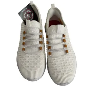 Sketchers Work Slip Resistant Relaxed Fit Air Cool Memory Foam Women Sz7.5 Ivory