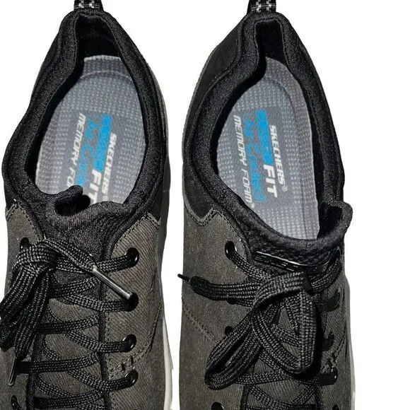 Sketchers Alven-Ravago Men’s Sneakers Black Size 14 Air Cooled Memory