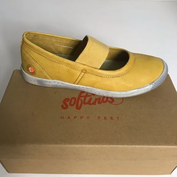 Softinos by FLY London Ion Washed Leather Shoes
