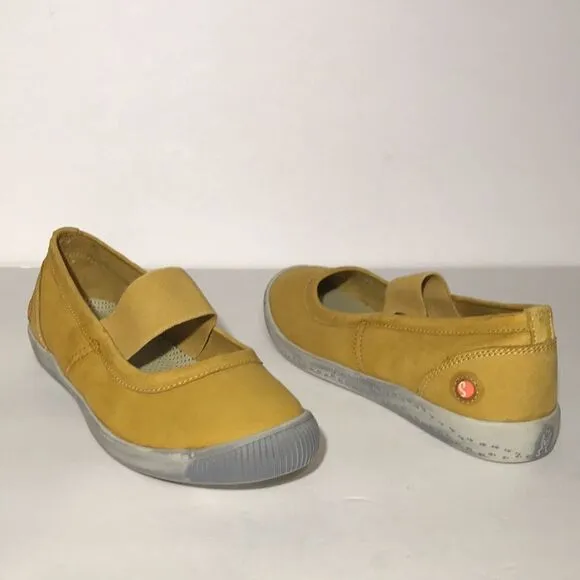 Softinos by FLY London Ion Washed Leather Shoes