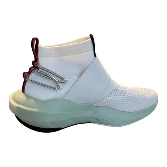 SOREL Explore Defy Midi Sneakers SEASALT Womens 7.5 NWOB
