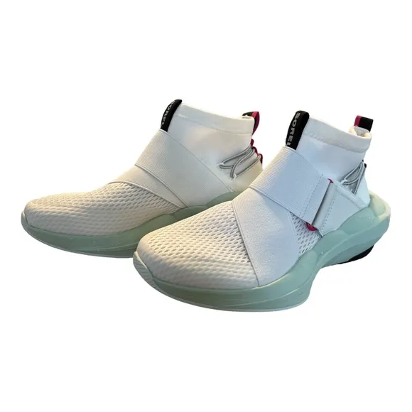 SOREL Explore Defy Midi Sneakers SEASALT Womens 7.5 NWOB