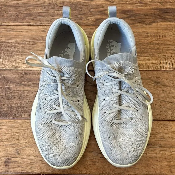 Sorel Explorer Blitz Stride Lace Sneakers Running Shoes Gray Women's Size 8