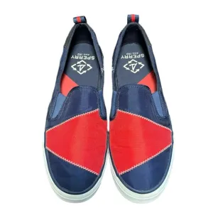 Sperry Women's Crest Twin Gore Bionic Navy/Red Sneakers Size 9.5
