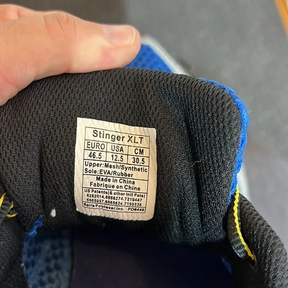 Spira Stinger XLT Running Shoes SRX221 Mesh‎ size 12.5