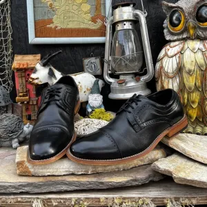 STACY ADAMS Men's Dickinson Cap-Toe Lace-up Oxford
