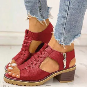 Steffie™ - Women's Orthopaedic Block Heel Sandals