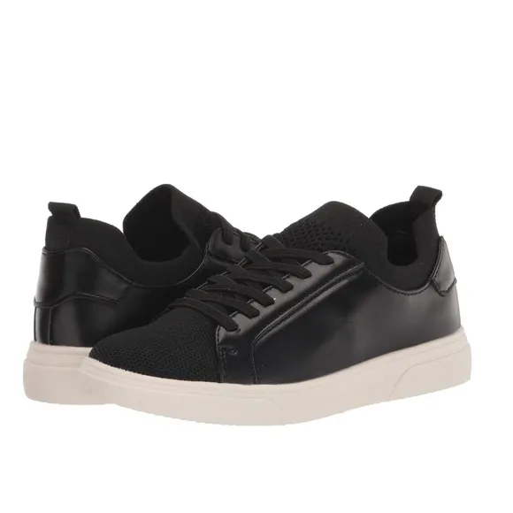 Steve Madden Cuz Sneaker in Black Size Youth 5 Women’s 6.5 NIB