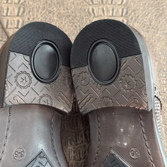 Steve Madden Men’s Brown Leather Wingtip Oxford Shoes Size 8.5