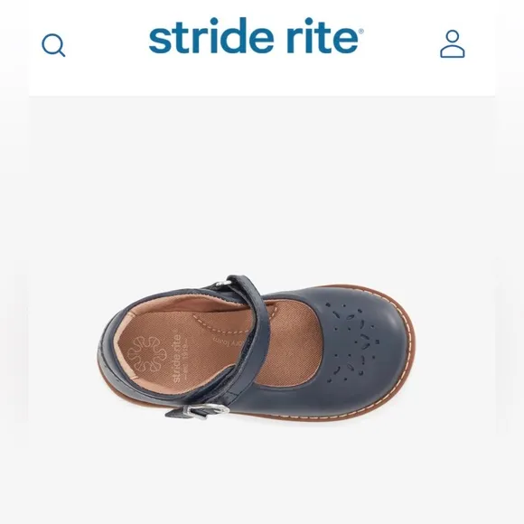 Stride Rite Mara Mary Jane Navy Shoes