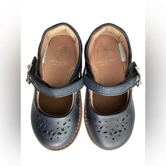 Stride Rite Mara Mary Jane Navy Shoes