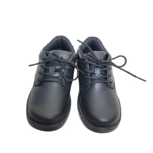 Stride Rite SR Murphy Black Leather Dress Shoes Sneakers Boys 11.5