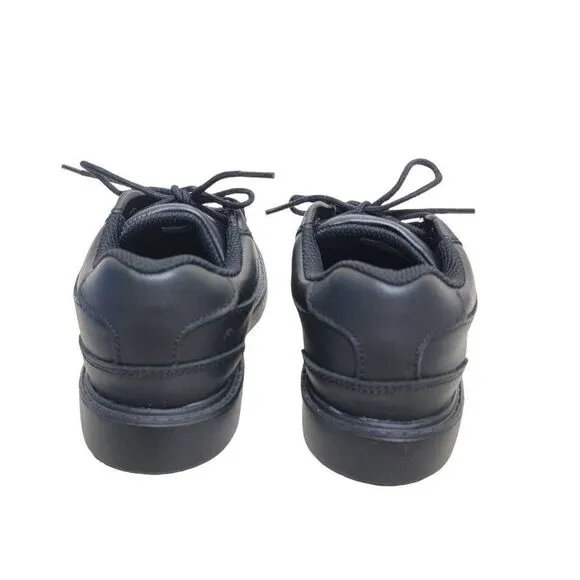 Stride Rite SR Murphy Black Leather Dress Shoes Sneakers Boys 11.5