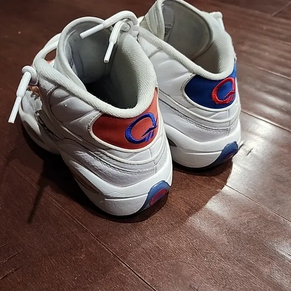 Sz 5 Youth Reebok Question Mid J Double Cross Basketball Shoes Allen Iverson