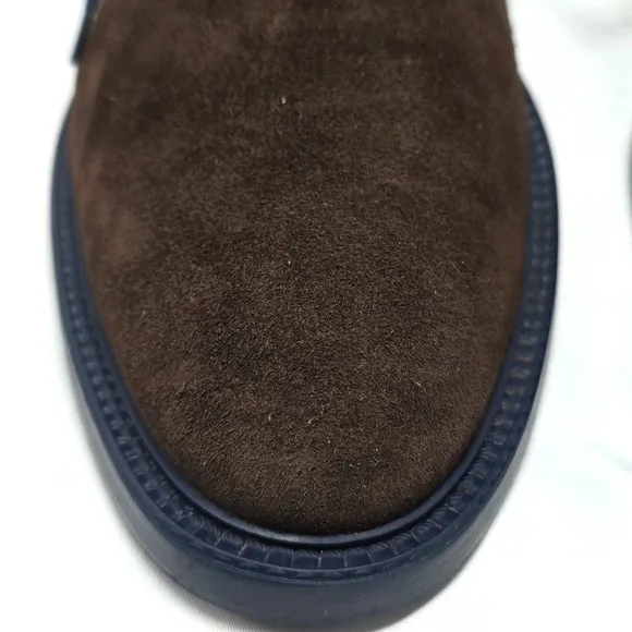 To Boot New York Brown Leather Suede Chukka Boots Size 11