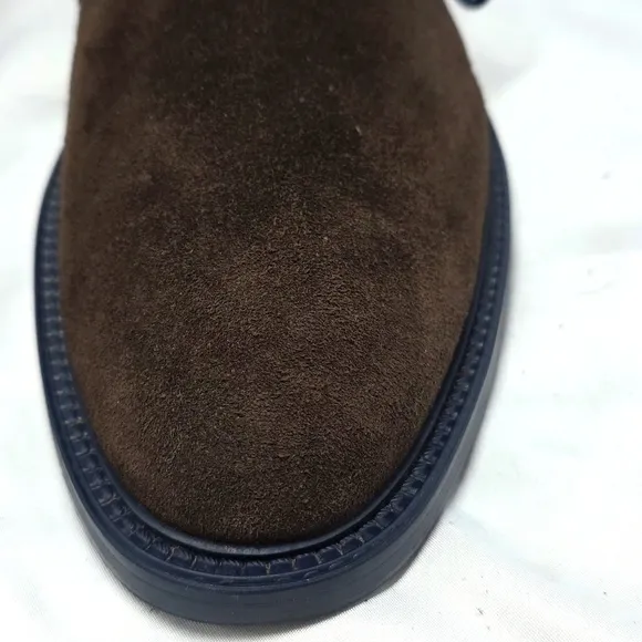 To Boot New York Brown Leather Suede Chukka Boots Size 11
