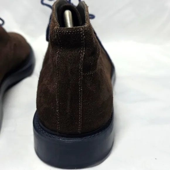 To Boot New York Brown Leather Suede Chukka Boots Size 11