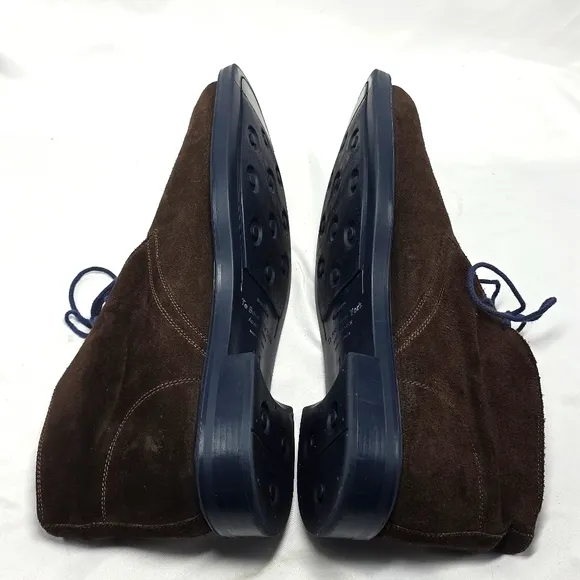 To Boot New York Brown Leather Suede Chukka Boots Size 11