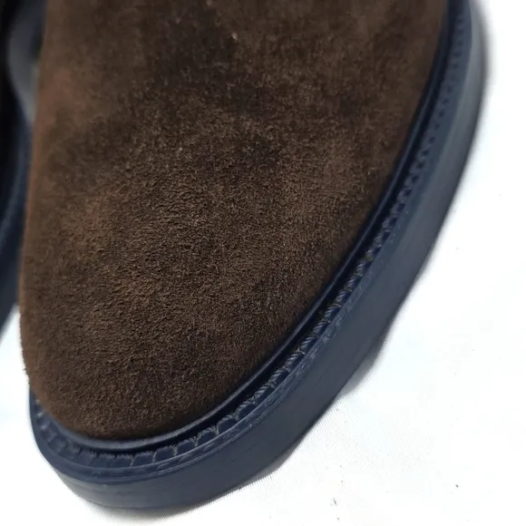 To Boot New York Brown Leather Suede Chukka Boots Size 11