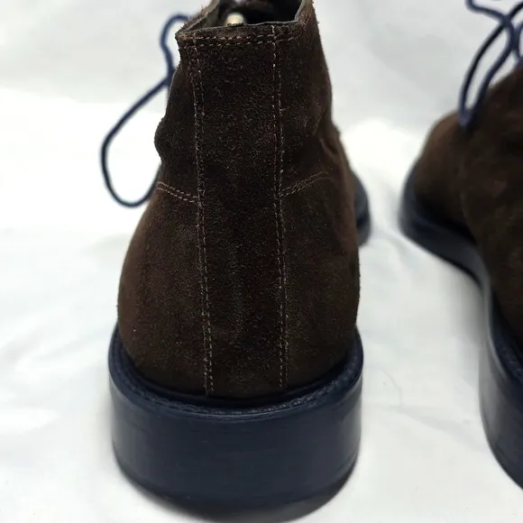 To Boot New York Brown Leather Suede Chukka Boots Size 11
