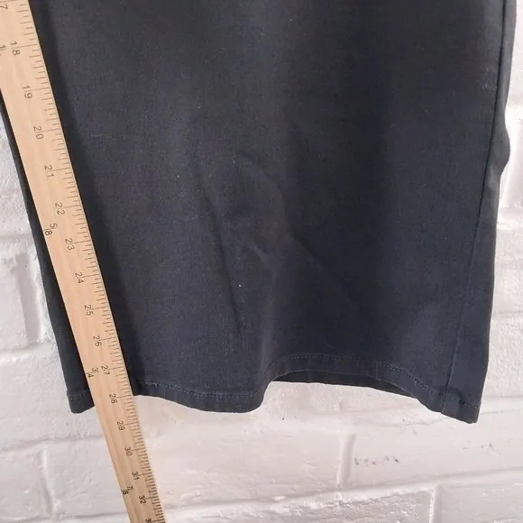 Torrid Jeans Womens 28 S Short Black Perfect Wide Leg Vintage Stretch Waist 53