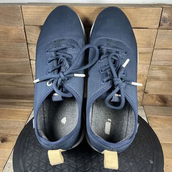 TRUE Linkswear Mens Sz 10 All Day RipStop Blue Spikeless Golf Shoes Sneakers