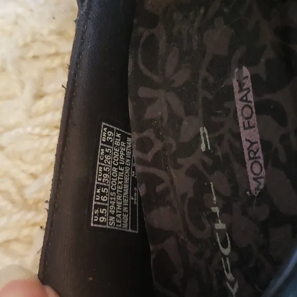 TWO pr Skechers genuine Suede loafers