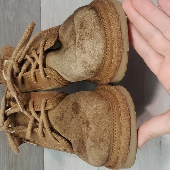 Ugg Australia Big Girl Youth Neumel Dual Zip II Classic Ankle Boots shoes 4