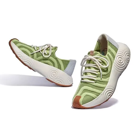 UIN Women's Platform Walking Shoes Casual Travel Sneaker (Brava Ⅱ-chameleon)