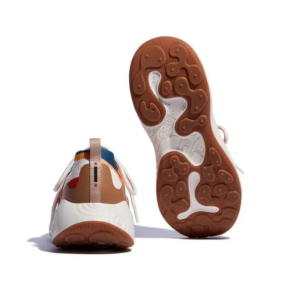 UIN Women's Walking Shoes Casual Travel Sneaker (Brava I Harvest Fields)