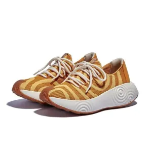 UIN Women's Platform Walking Shoes Casual Sneaker (Brava Ⅱ- Chiffon Baumkuchen)
