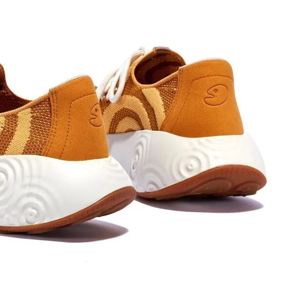 UIN Women's Platform Walking Shoes Casual Sneaker (Brava Ⅱ- Chiffon Baumkuchen)