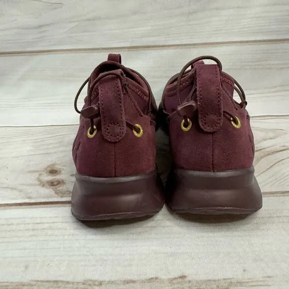 Under Armour Burgundy Drift 2X Cross Country Running Shoes Size 8.5