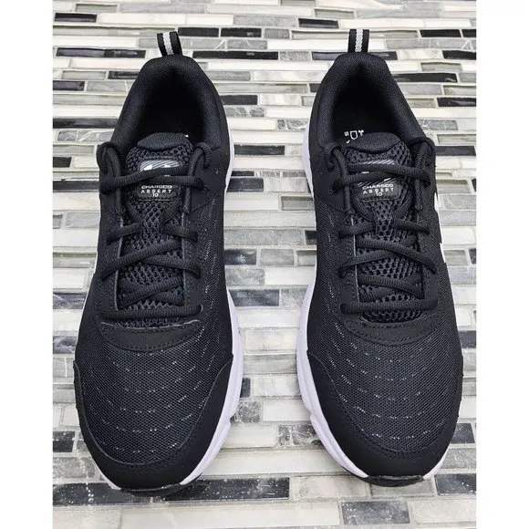 Under Armour Charged Assert 10 Black Men's Running Shoes Size 9 4E