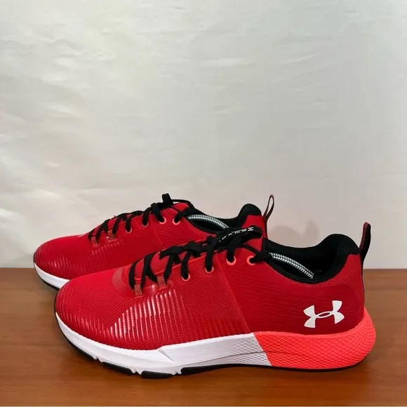 Under Armour Charged Engage Red Training Men's Shoe Size 8 #557