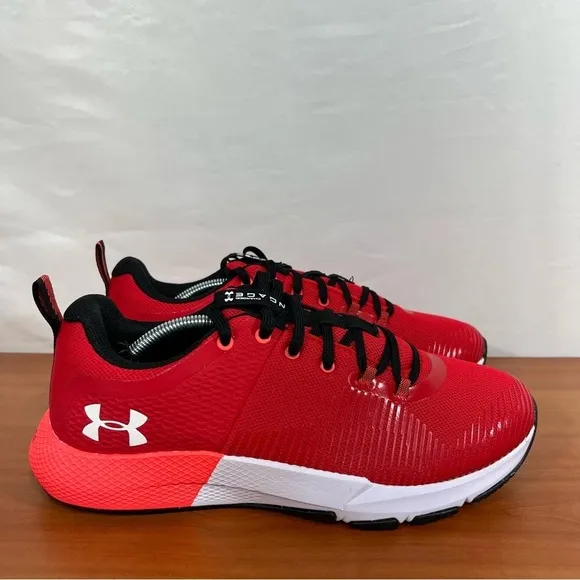 Under Armour Charged Engage Red Training Men's Shoe Size 8 #557
