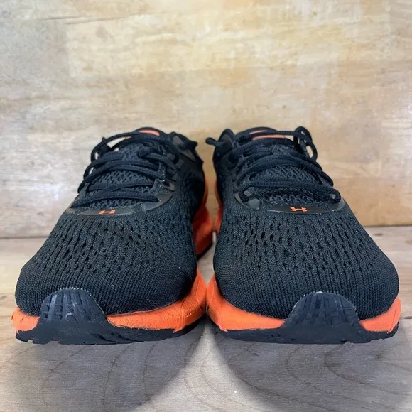 Under Armour Hovr Sonic 3 Connected Mens Sz 12 Running Shoes Sneakers Blk/Orange